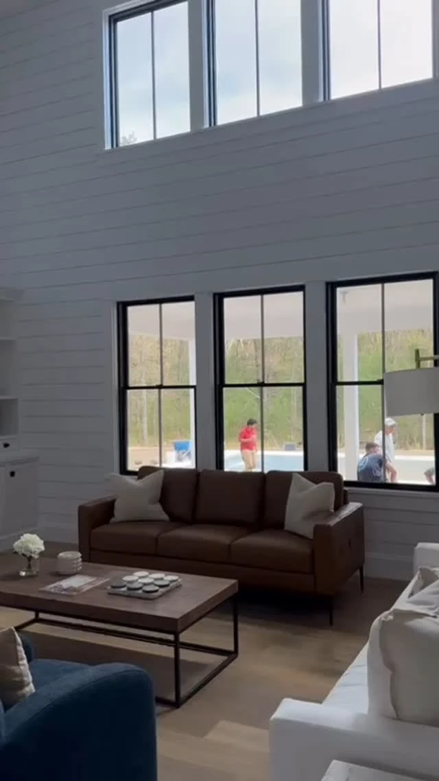 A light-filled interior from TH Finish Carpentry's real project footage